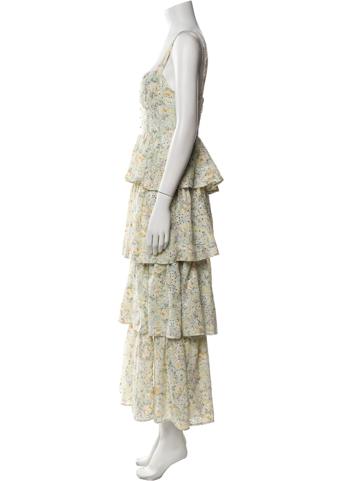 ASTR Floral Print Long Dress