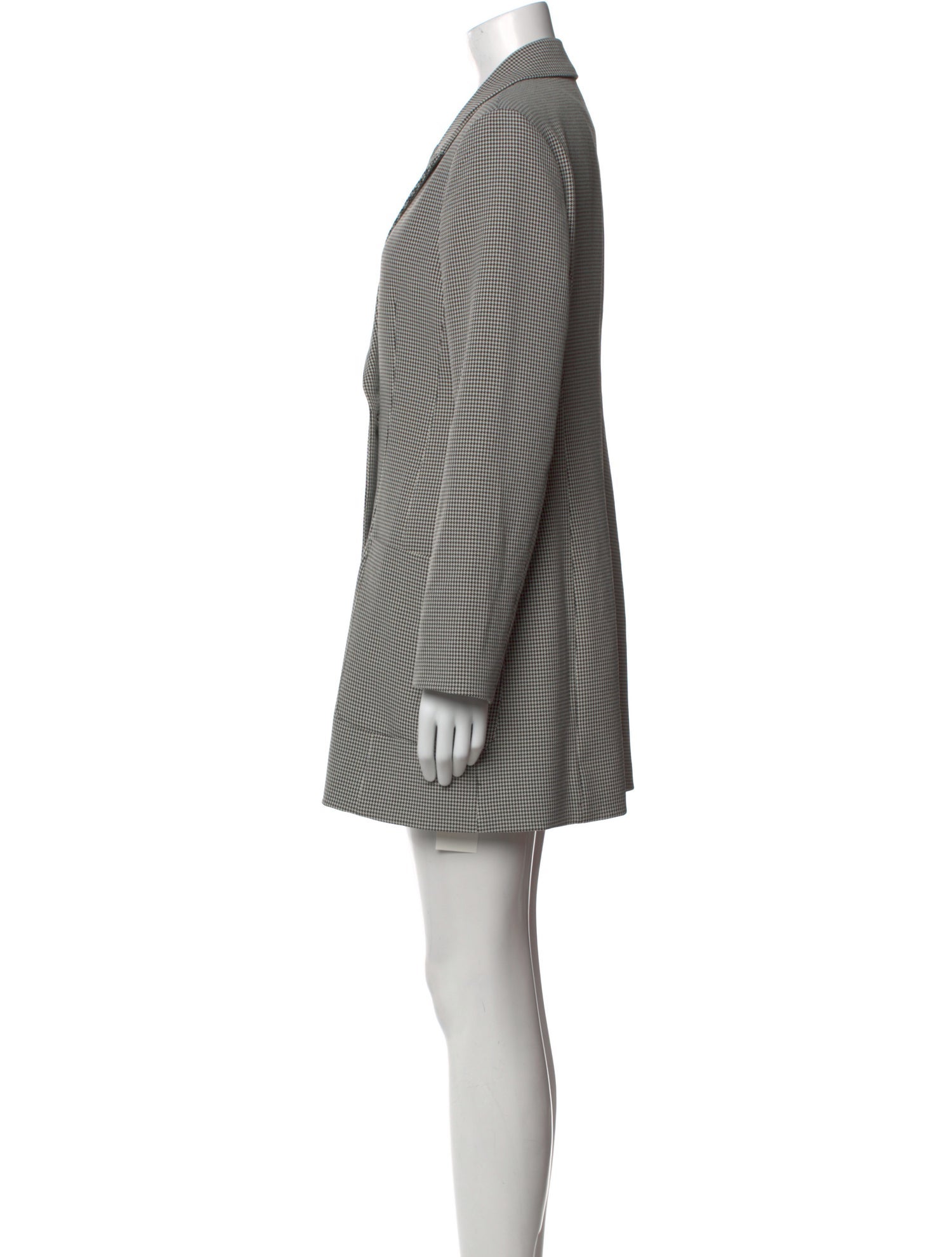 ASTR Houndstooth Print Mini Dress