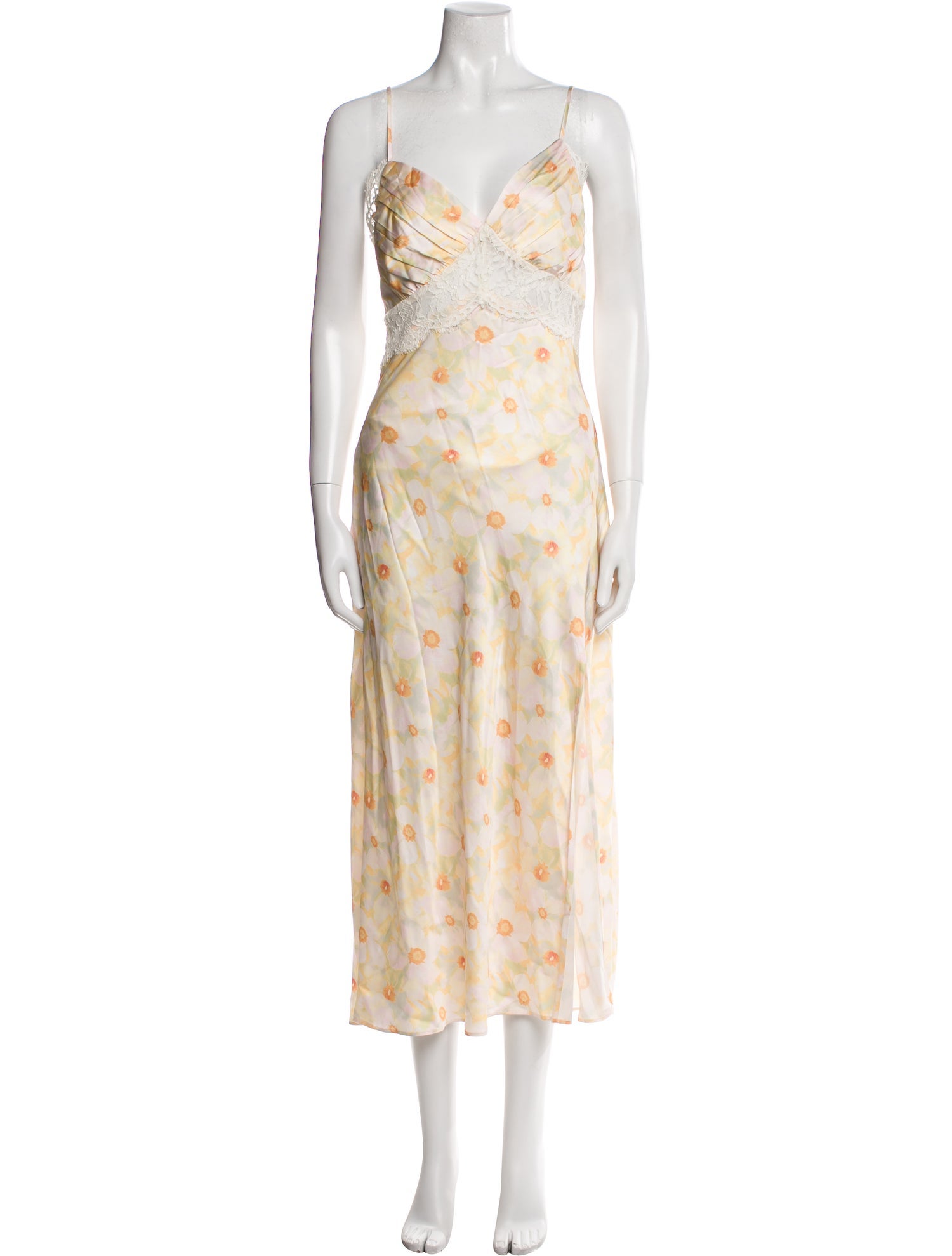 ASTR Floral Print Long Dress