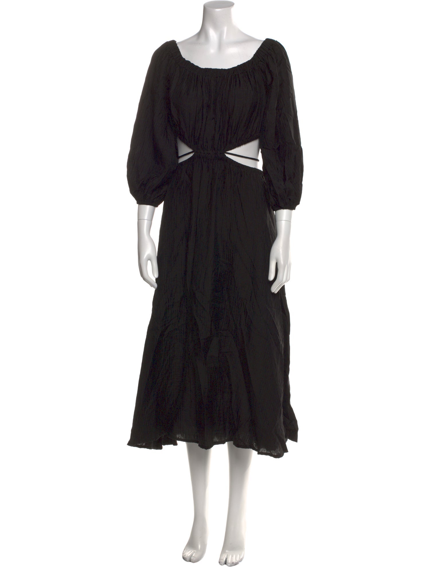 ASTR Scoop Neck Long Dress