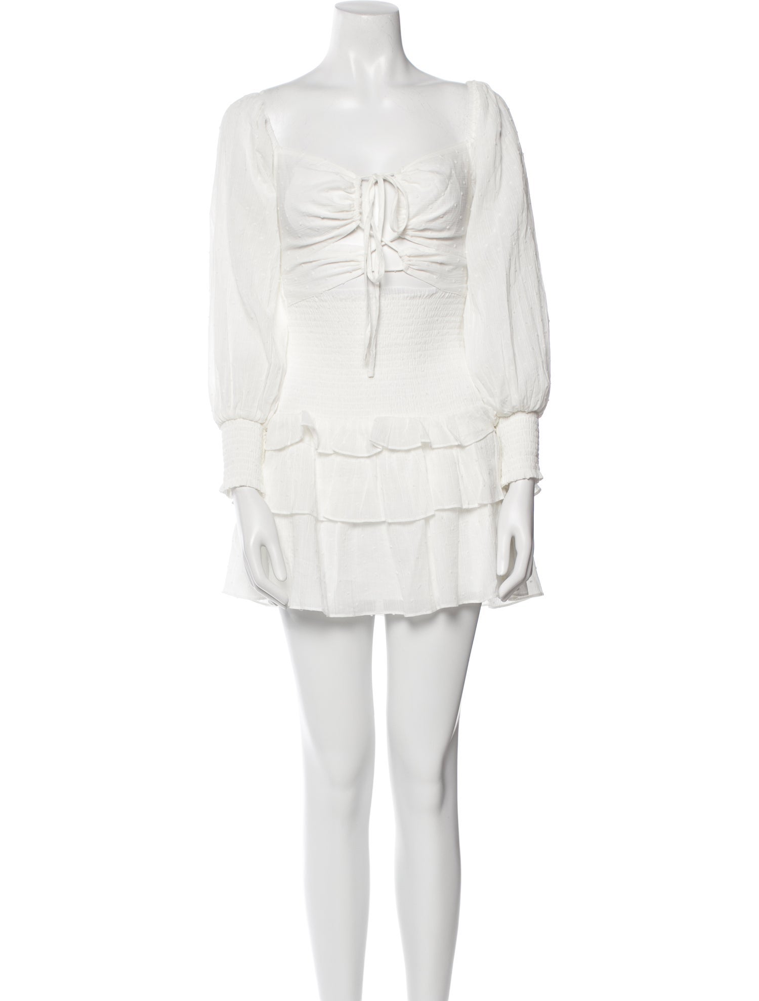 ASTR Square Neckline Mini Dress