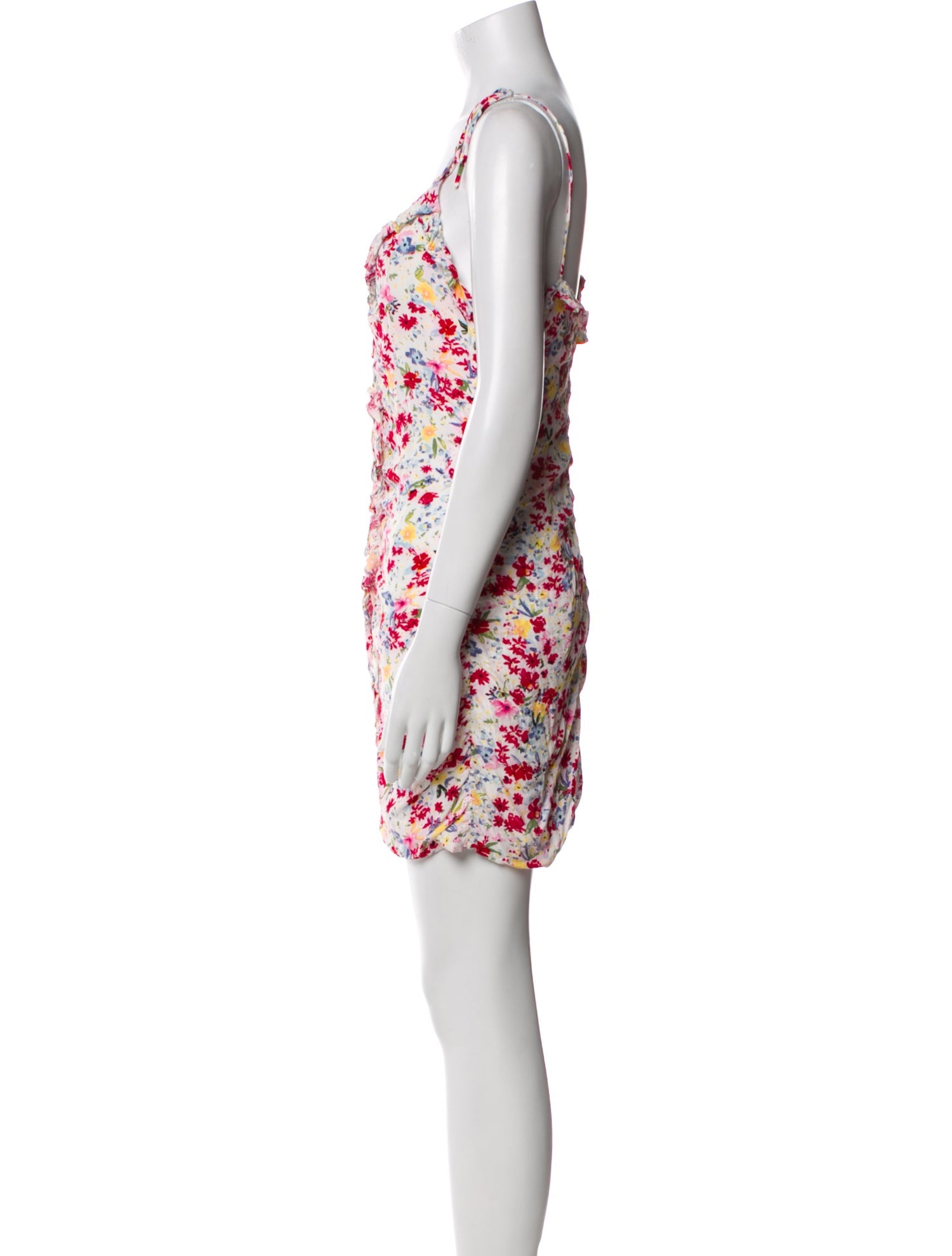 ASTR Floral Print Mini Dress