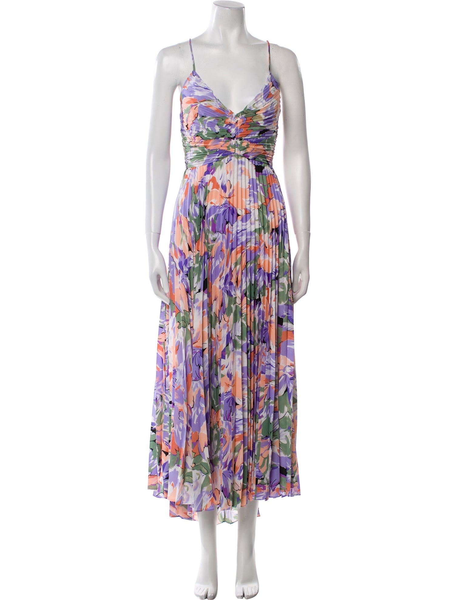 ASTR Printed Long Dress