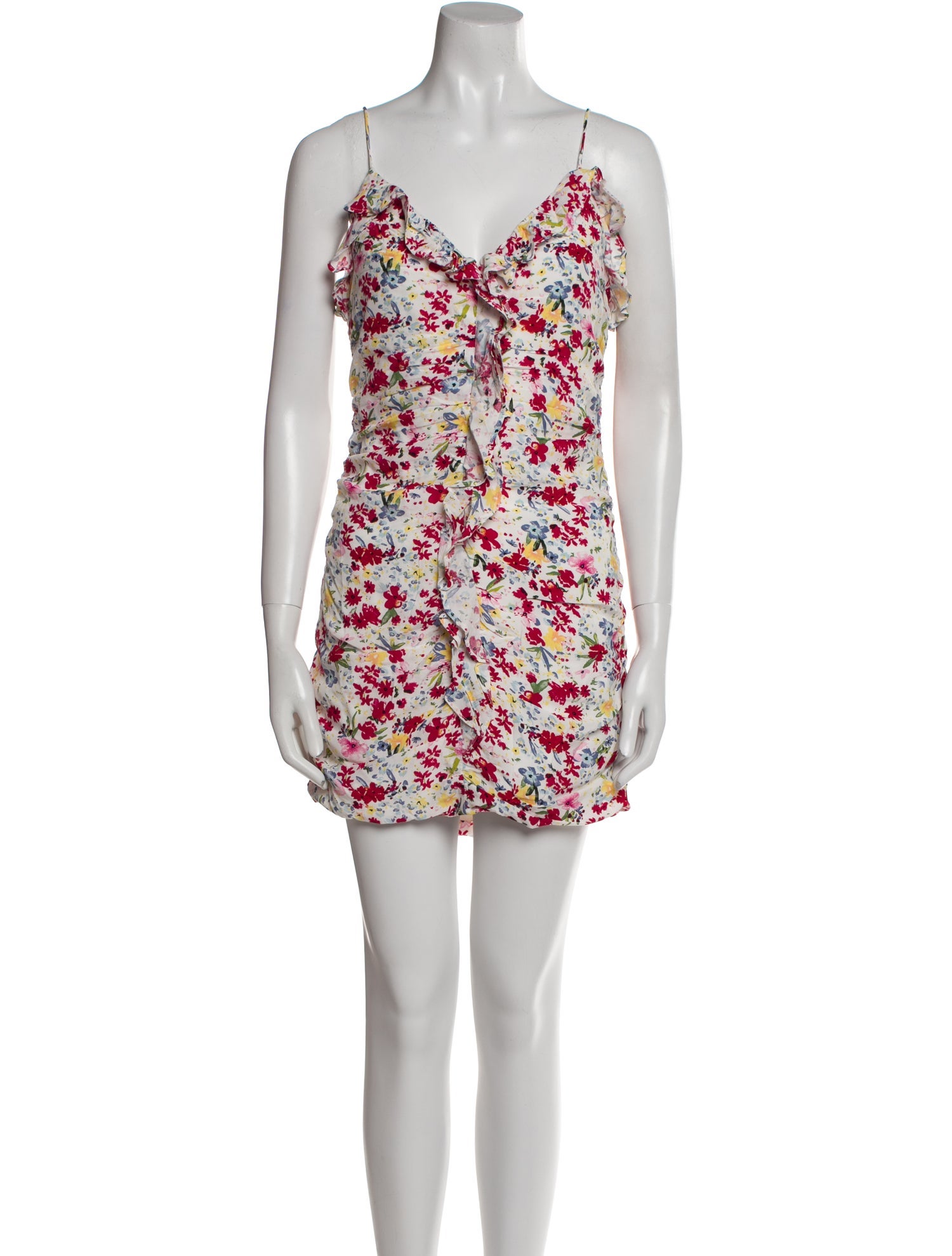 ASTR Floral Print Mini Dress