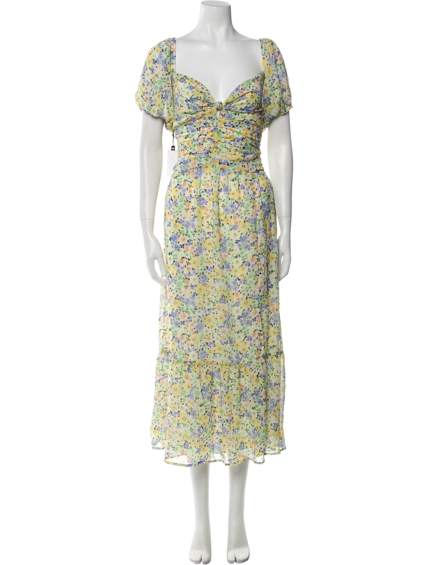 ASTR Floral Print Long Dress w/ Tags