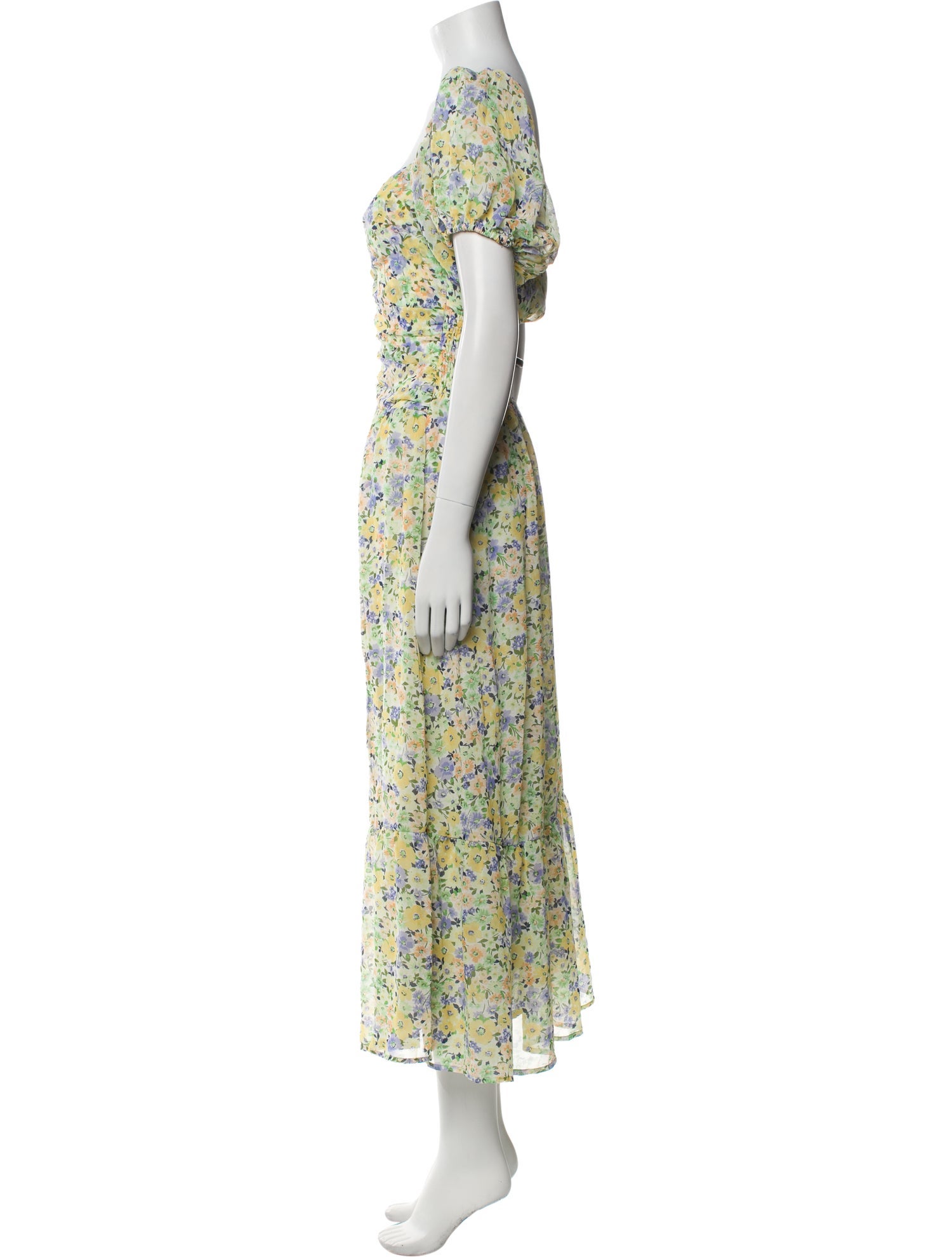 ASTR Floral Print Long Dress w/ Tags