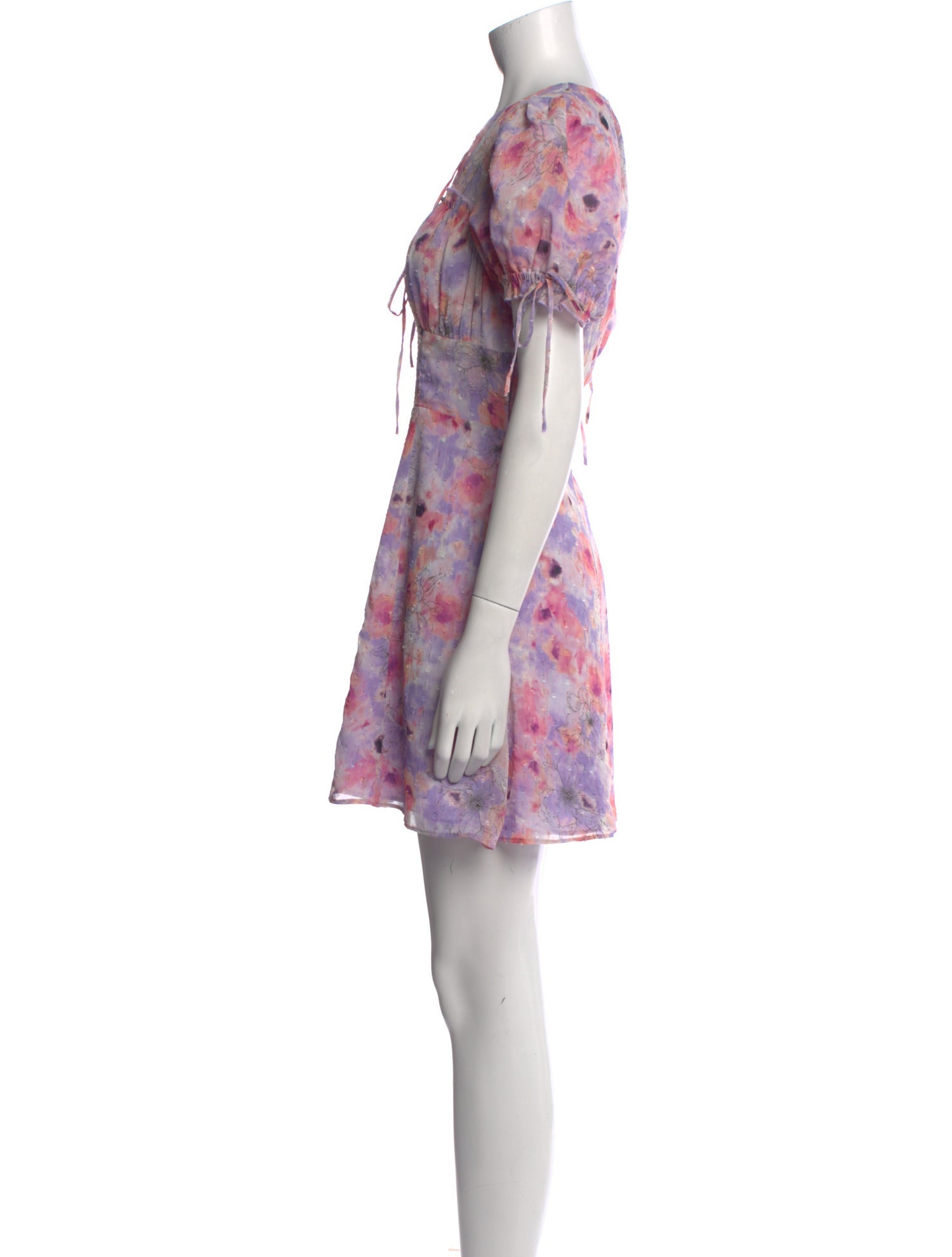 ASTR Floral Print Mini Dress w/ Tags