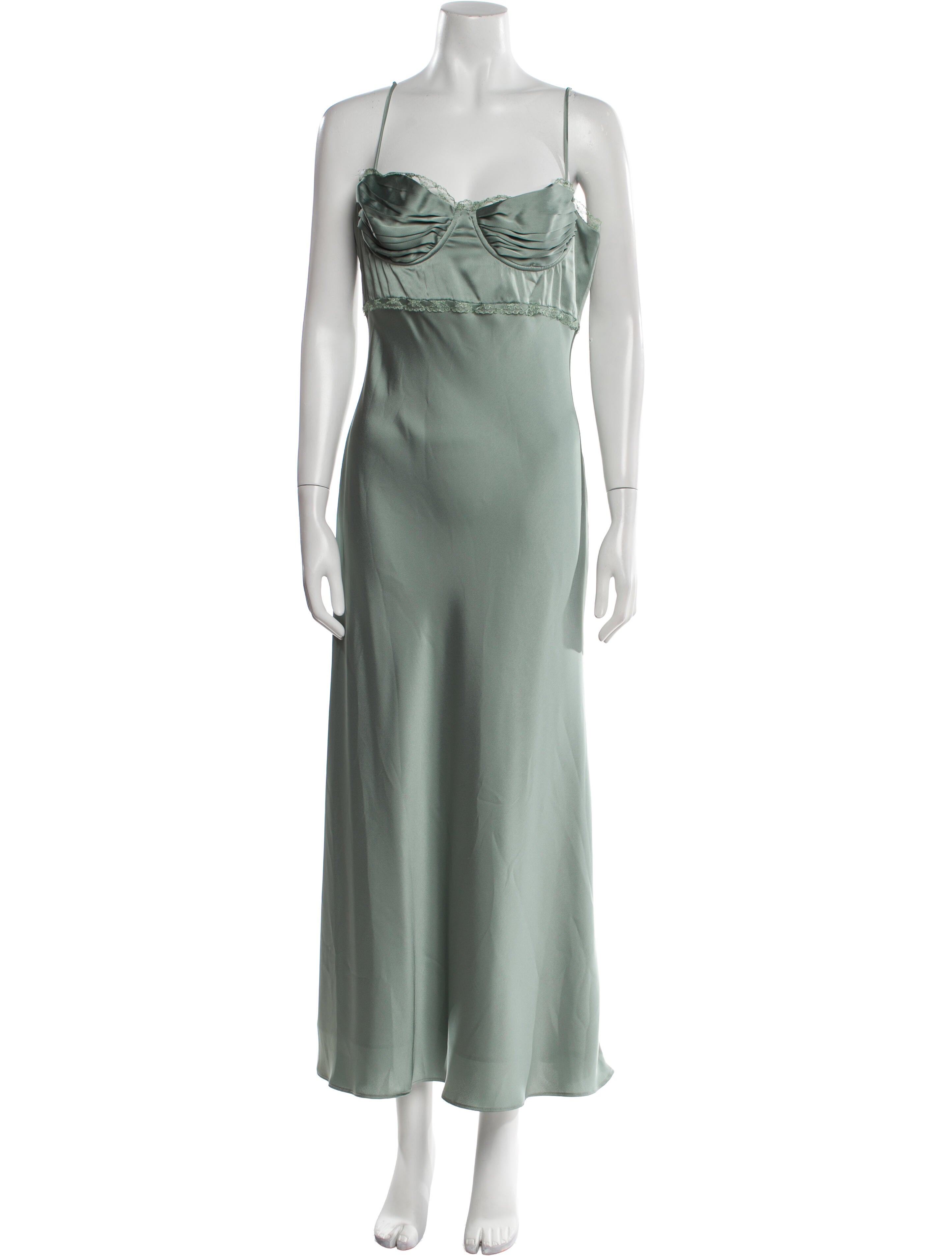 ASTR Square Neckline Long Dress