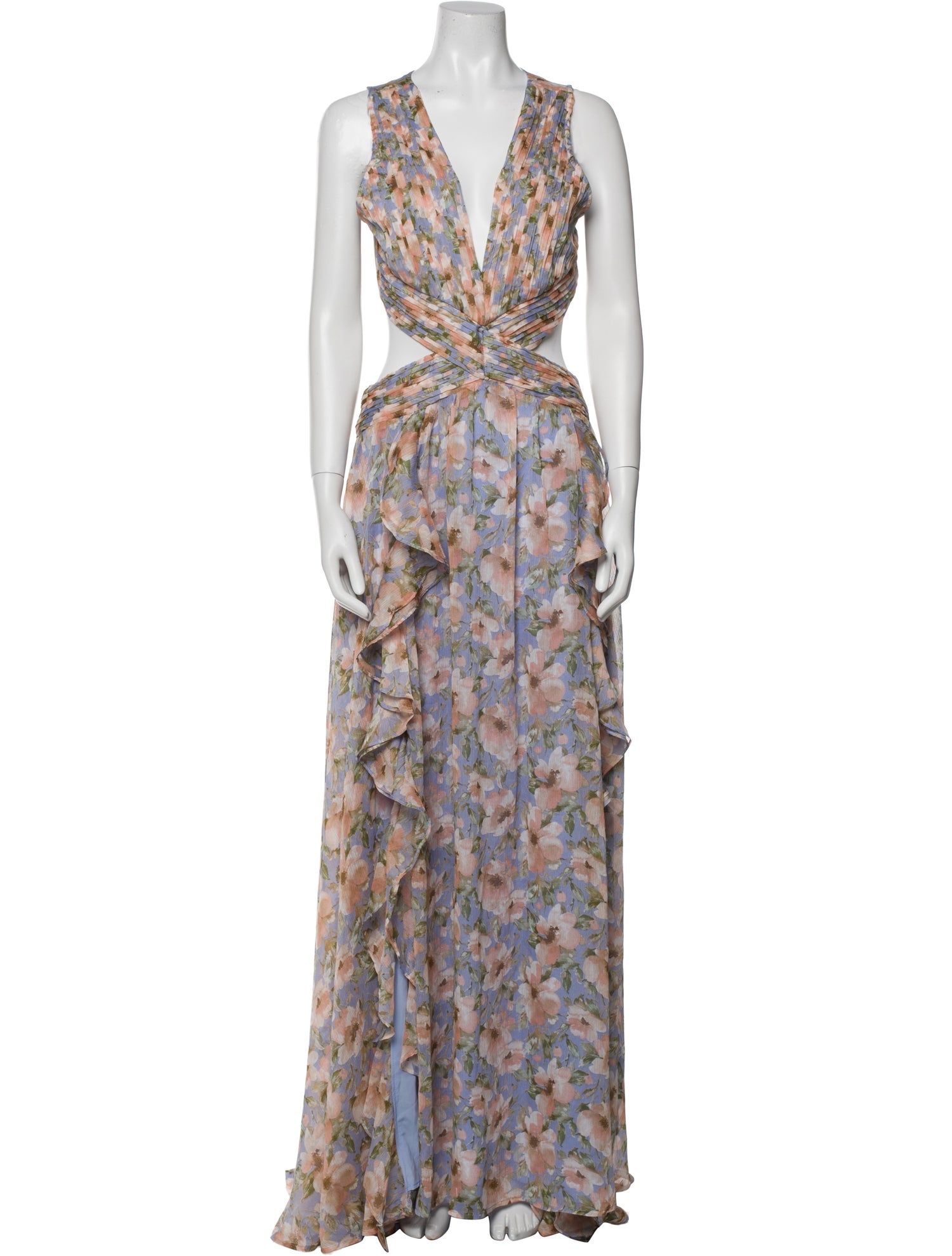 ASTR Floral Print Long Dress w/ Tags