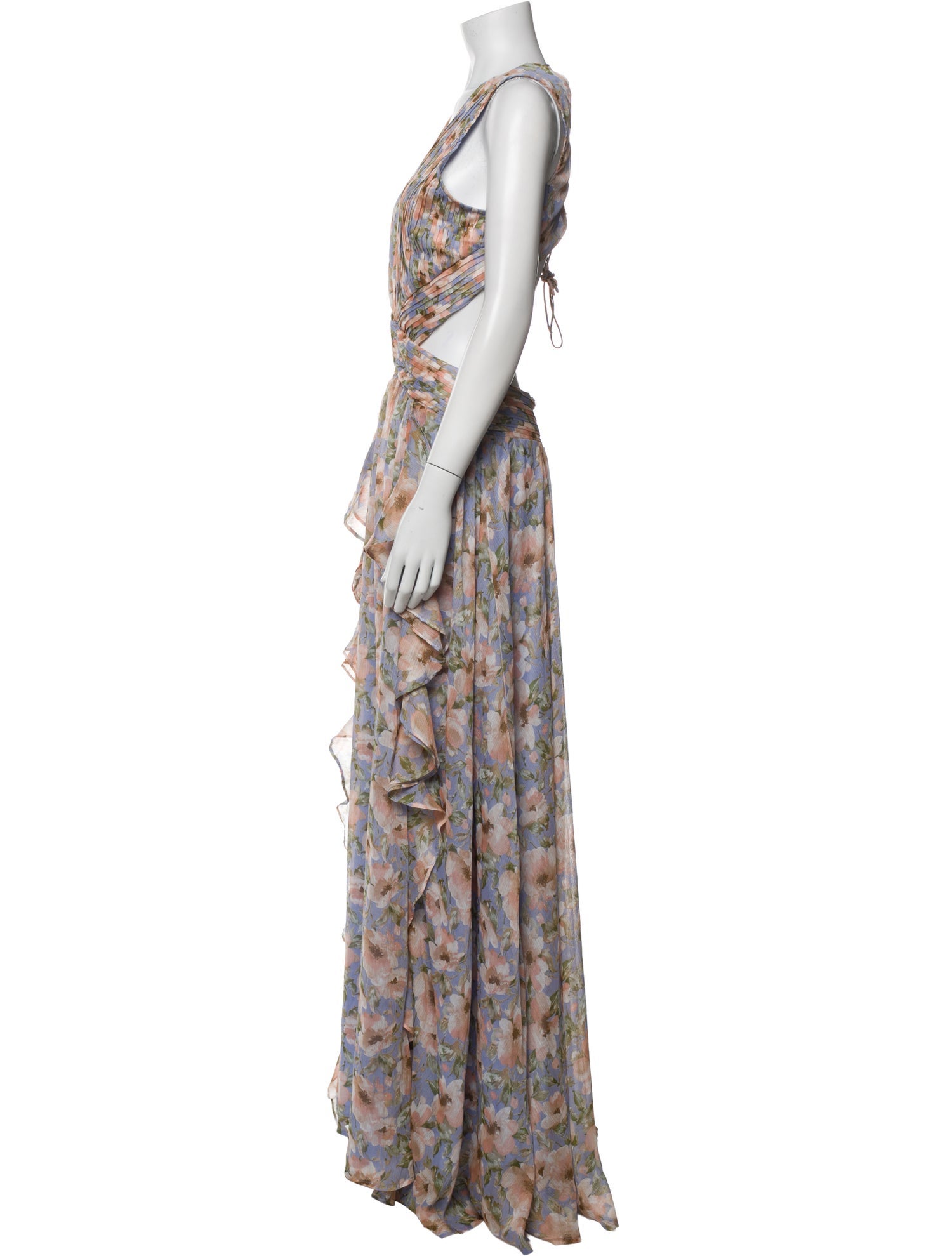 ASTR Floral Print Long Dress w/ Tags