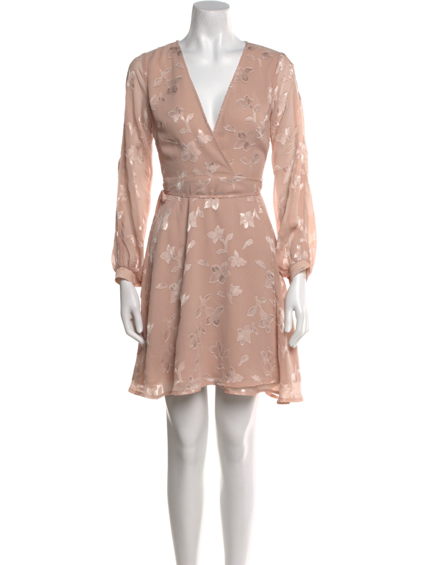 ASTR Floral Print Mini Dress