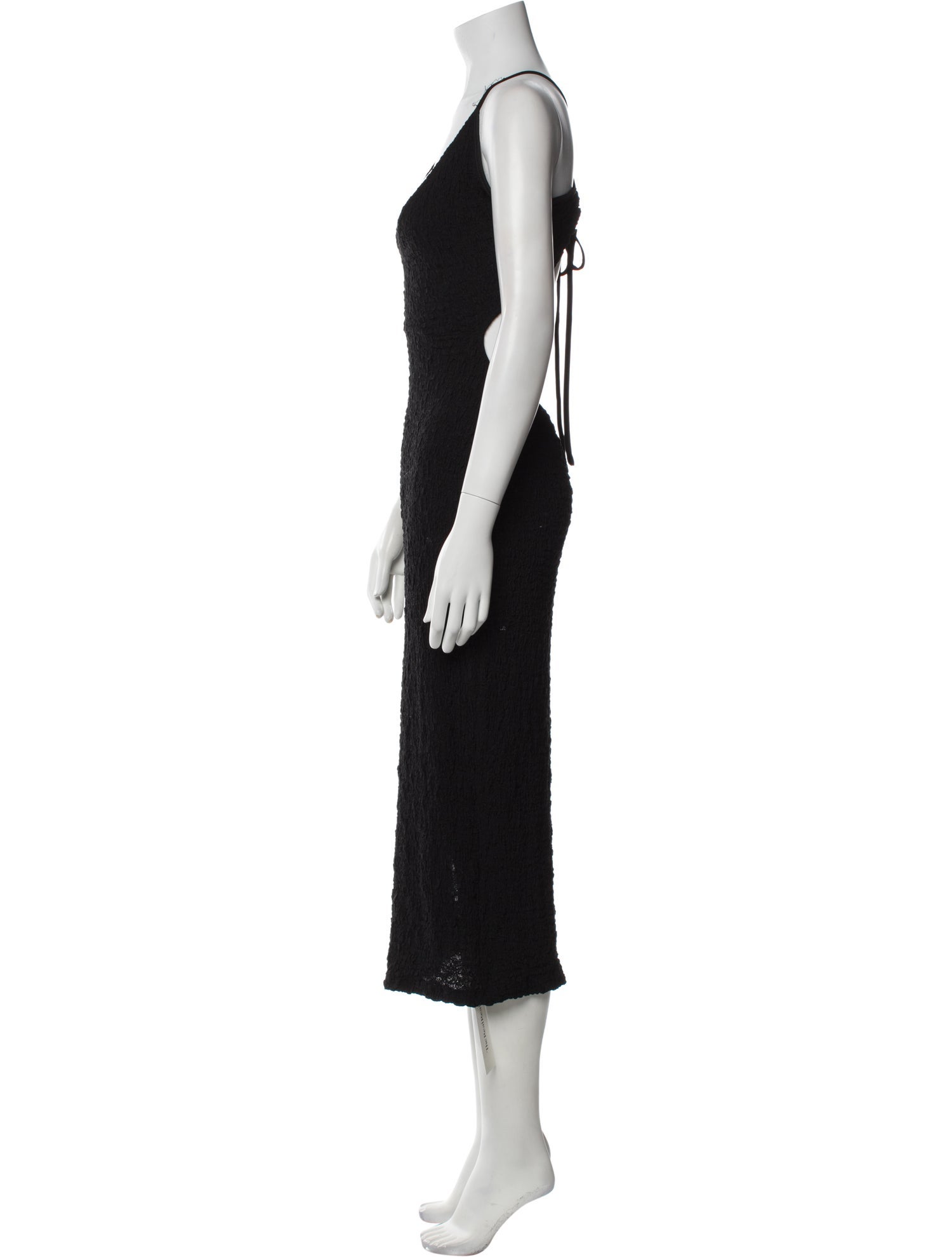 ASTR V-Neck Midi Length Dress