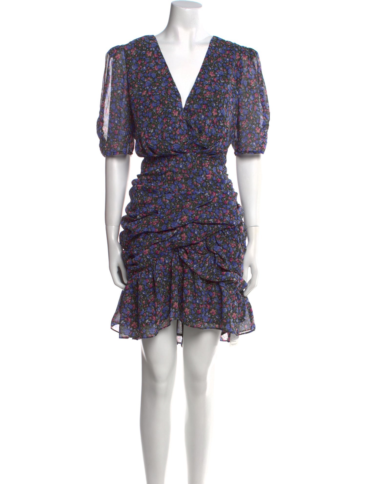 ASTR Floral Print Mini Dress