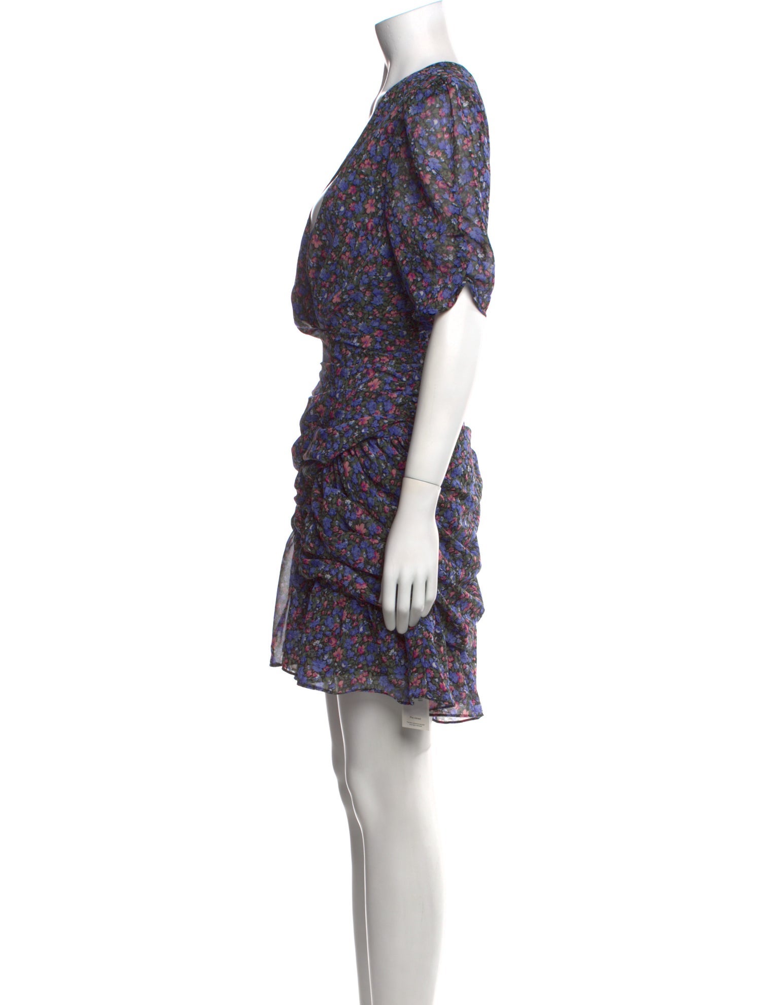 ASTR Floral Print Mini Dress
