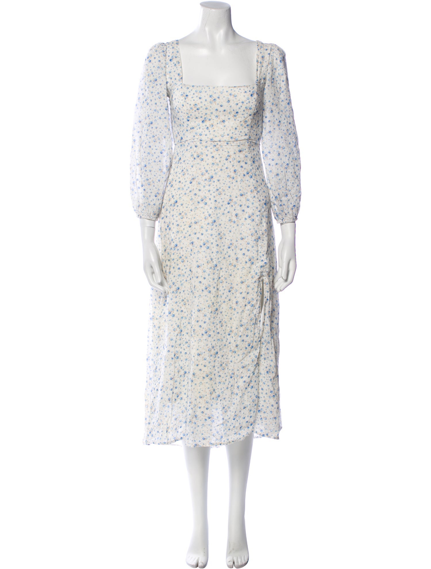 ASTR Floral Print Long Dress