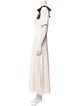 ASTR V-Neck Long Dress