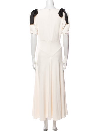 ASTR V-Neck Long Dress