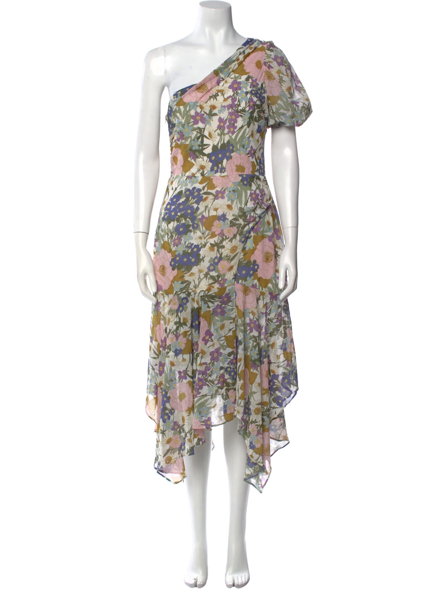 ASTR Floral Print Long Dress
