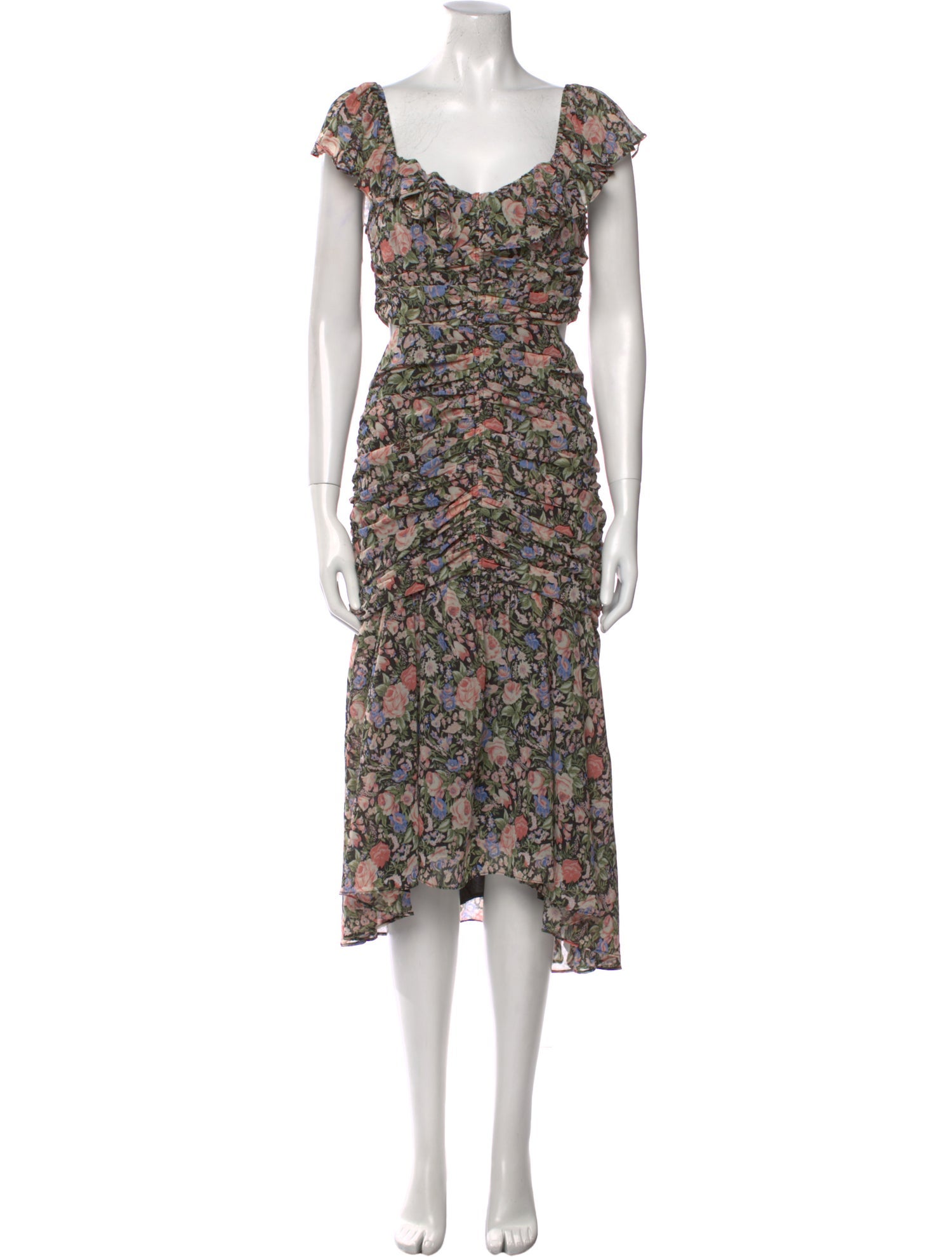 ASTR Floral Print Long Dress