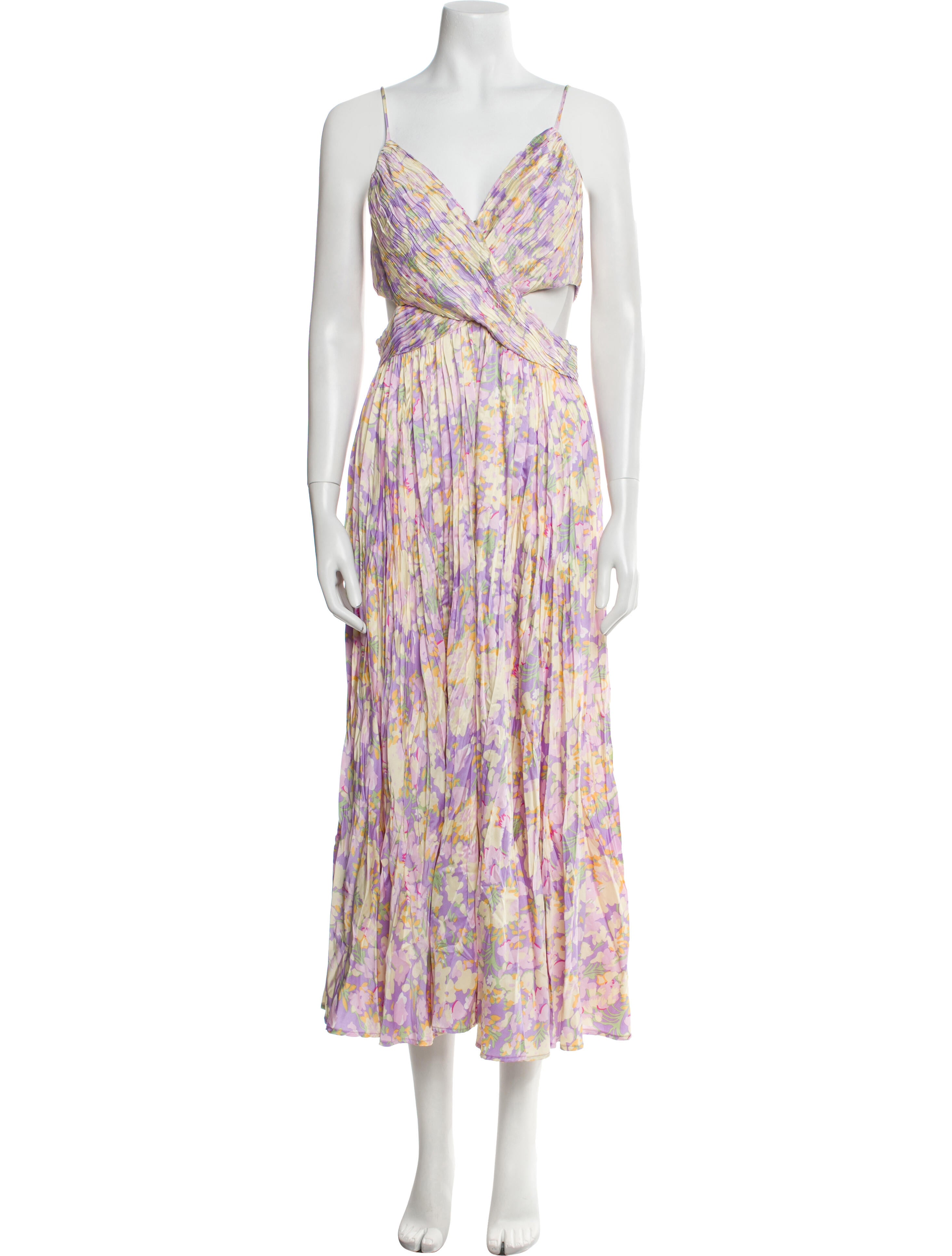 ASTR Floral Print Long Dress