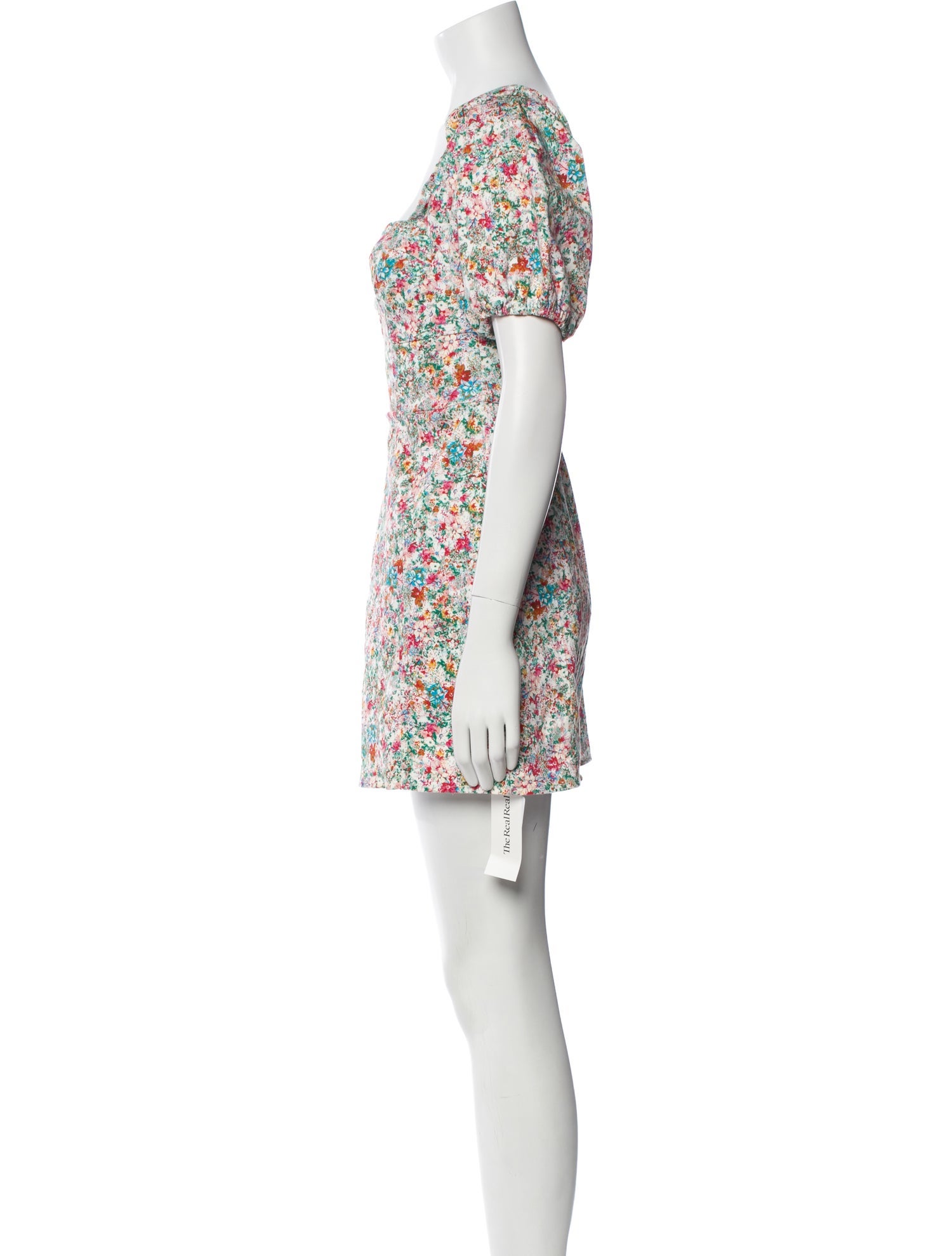 ASTR Floral Print Mini Dress