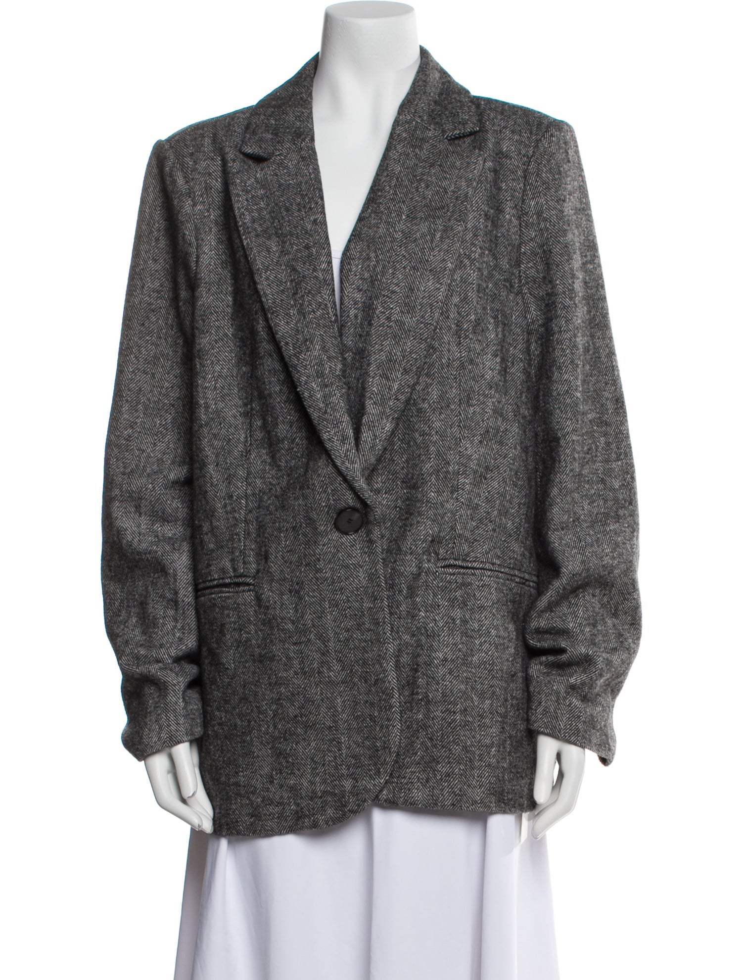 ASTR Houndstooth Print Blazer