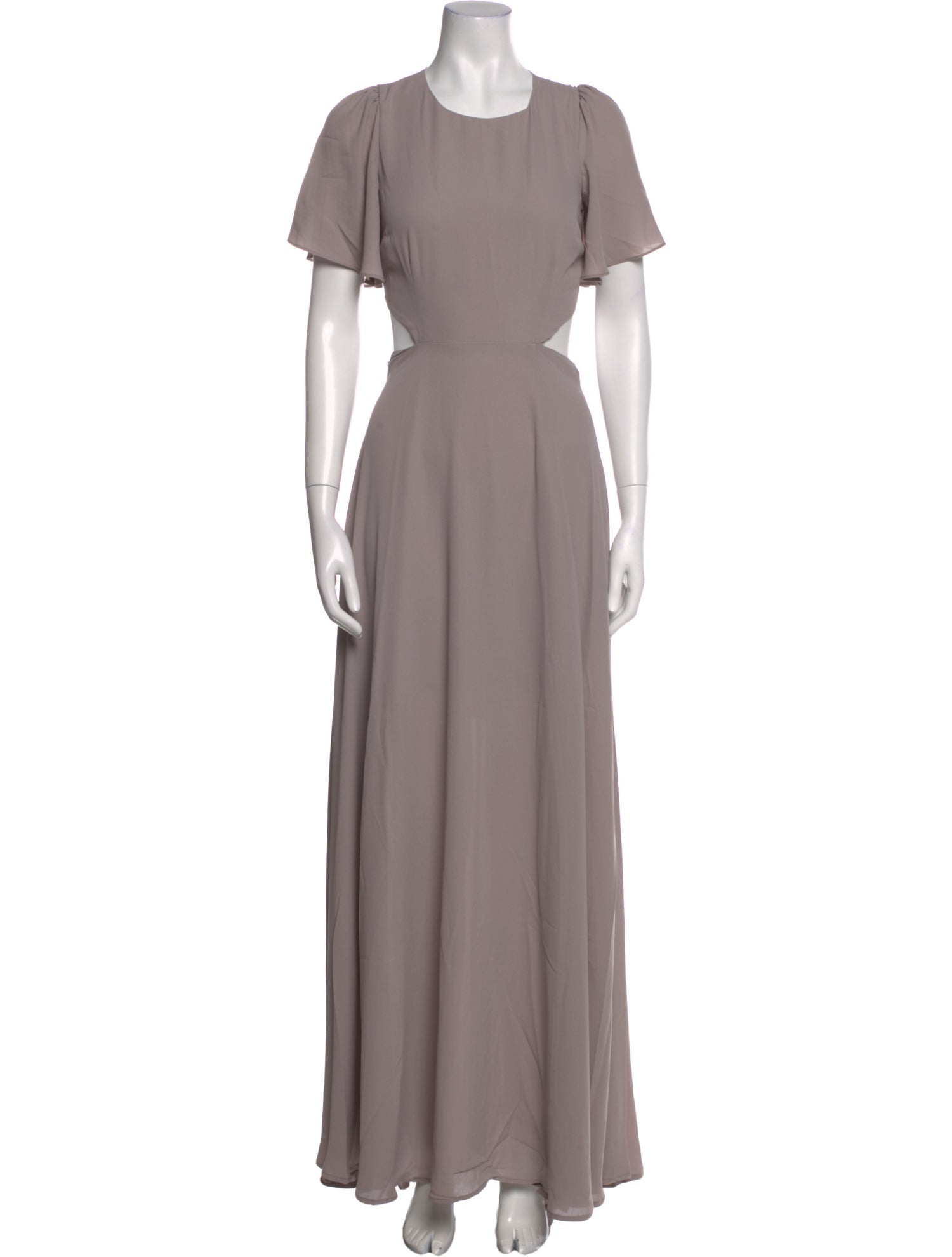 ASTR Crew Neck Long Dress