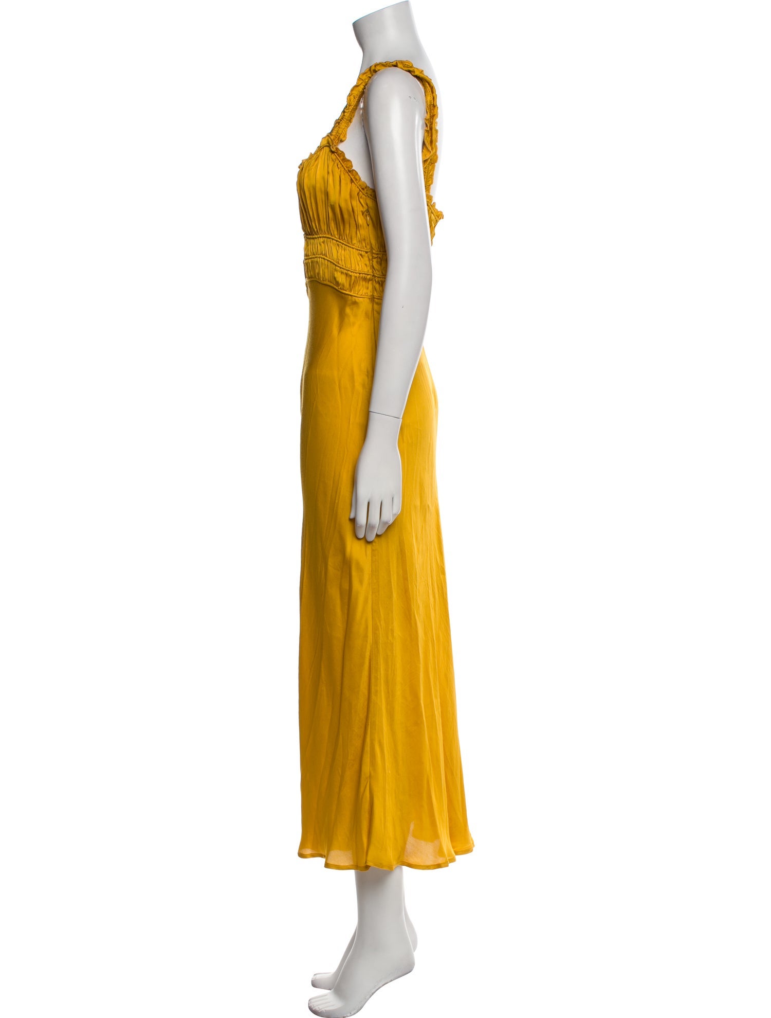 ASTR V-Neck Long Dress