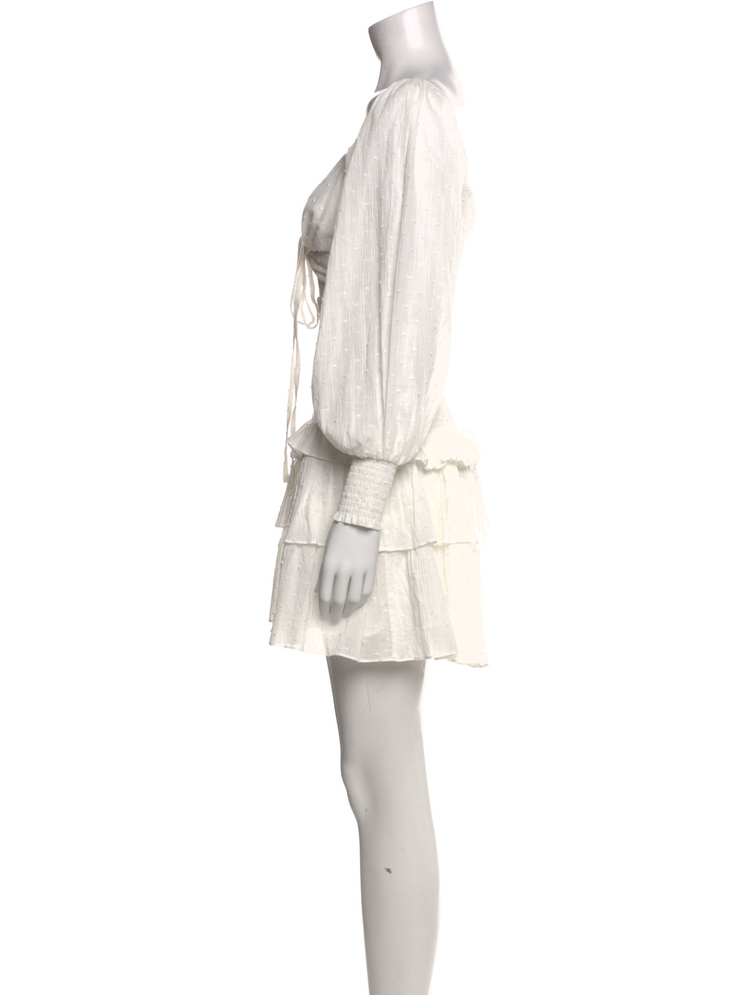 ASTR V-Neck Mini Dress