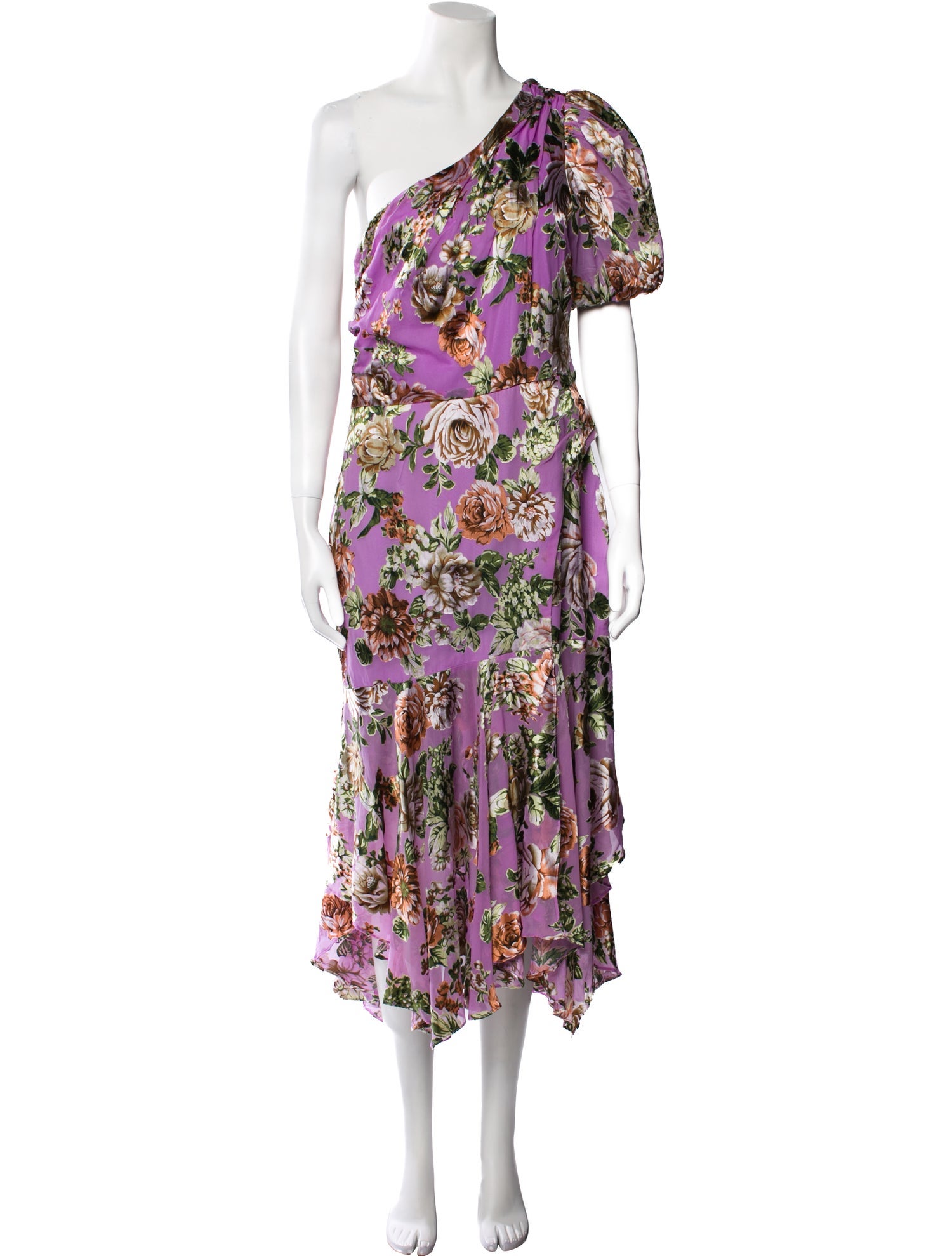ASTR Floral Print Long Dress