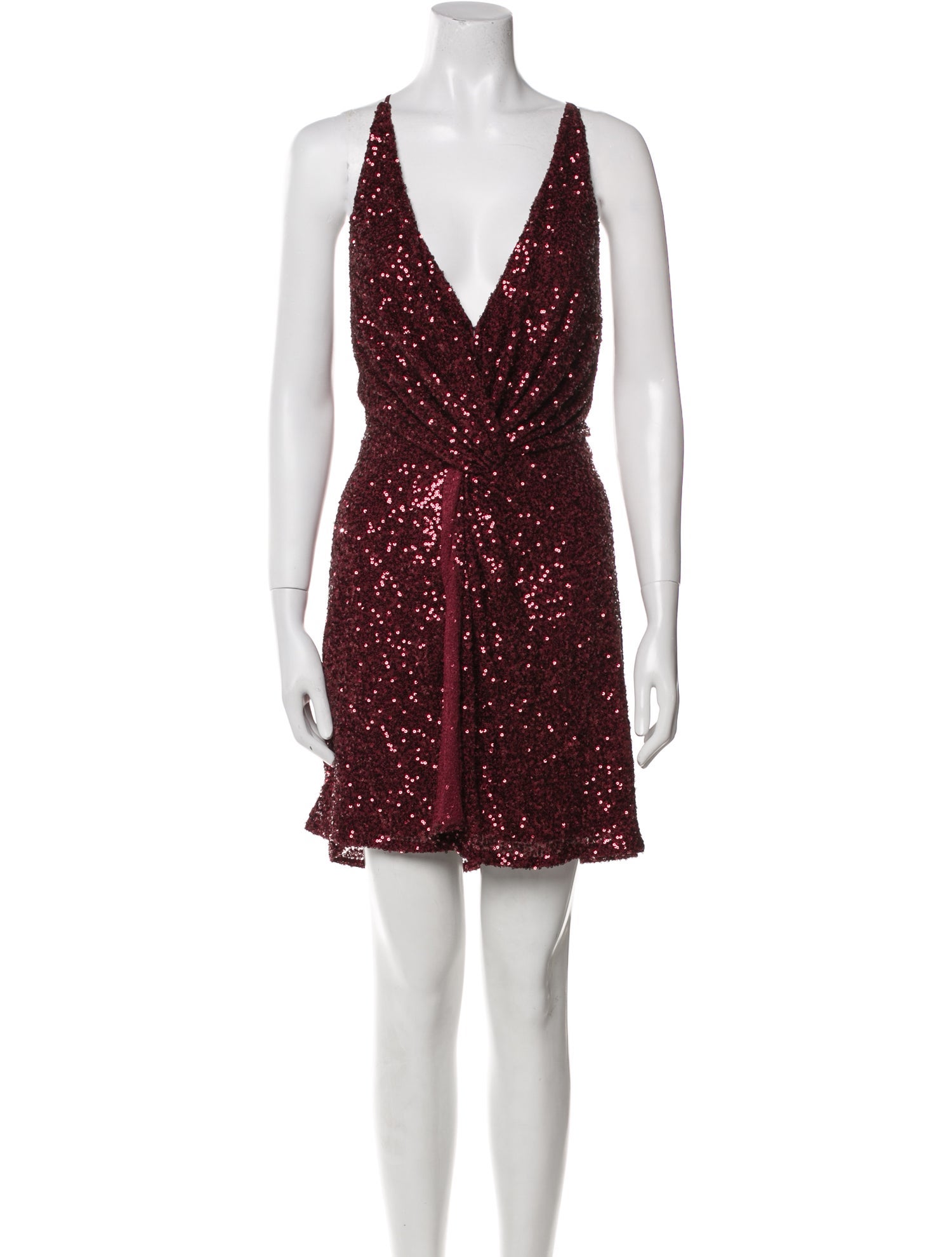 ASTR V-Neck Mini Dress