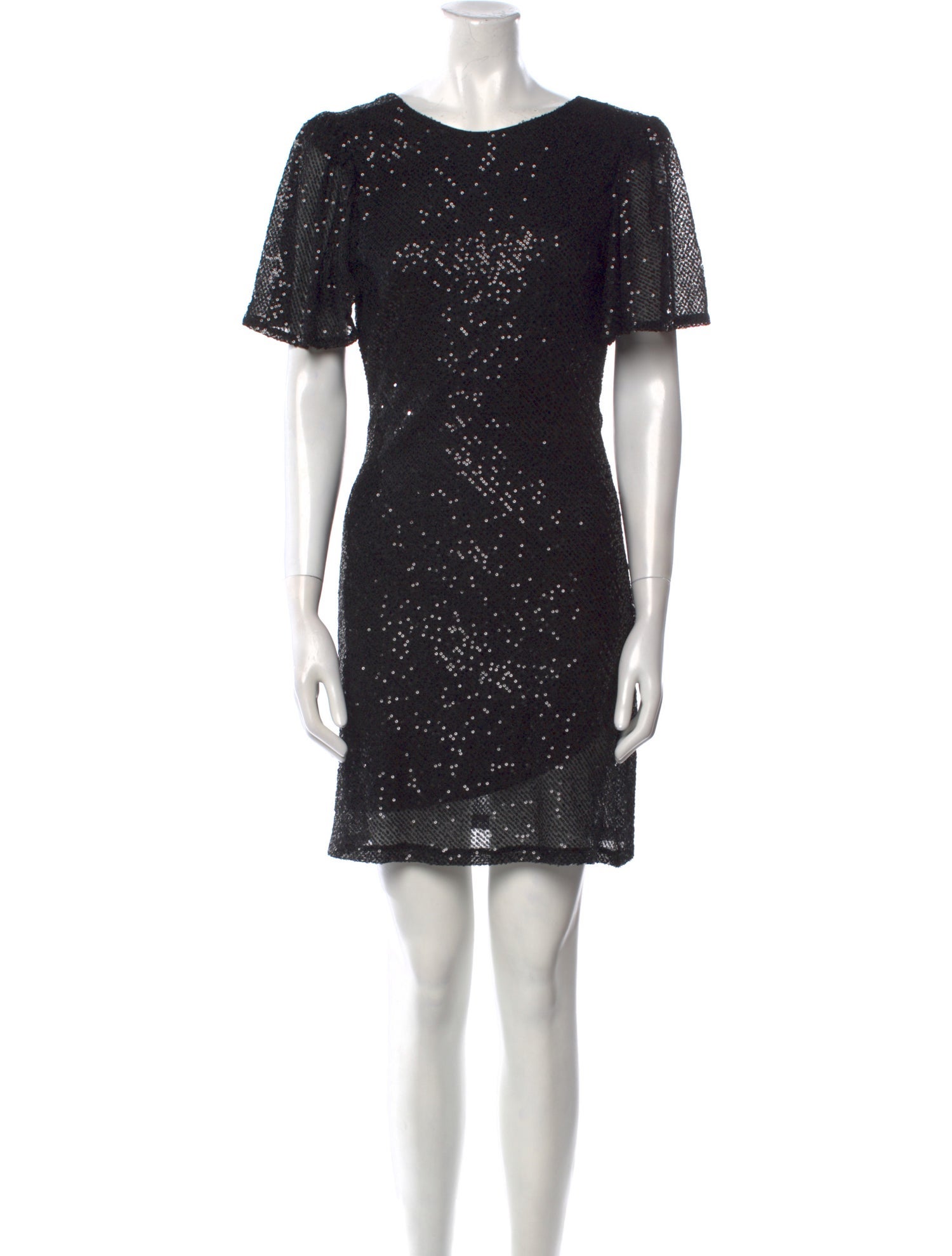 ASTR Bateau Neckline Mini Dress