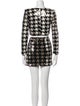 ASTR Printed Skirt Suit
