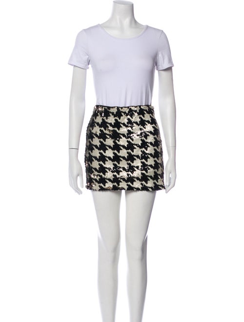 ASTR Printed Skirt Suit