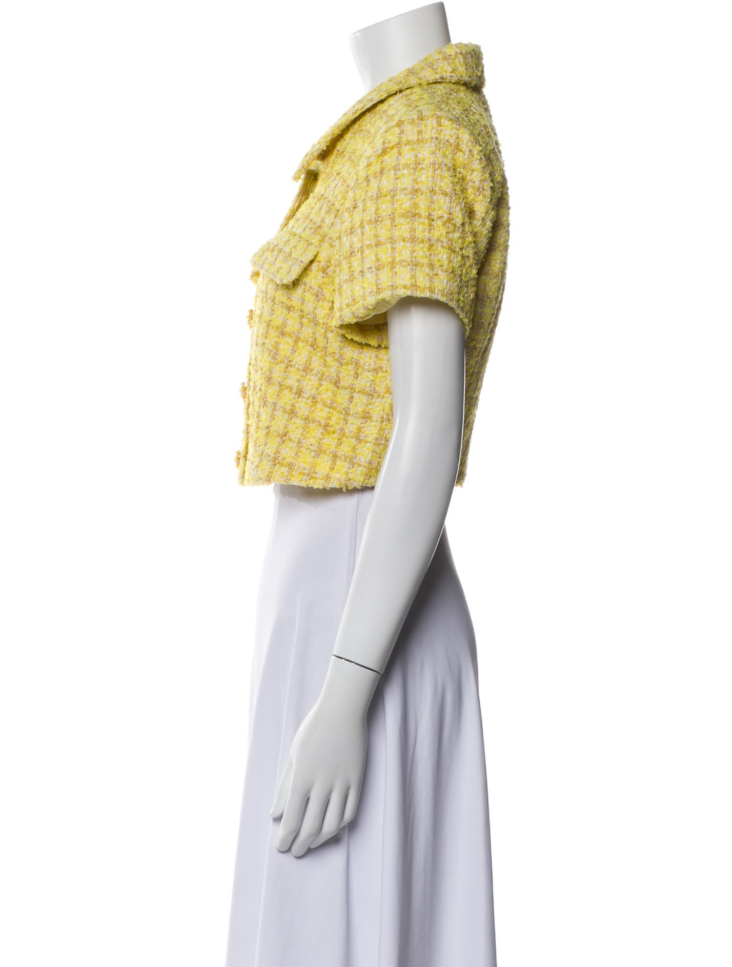 ASTR Tweed Pattern Bolero