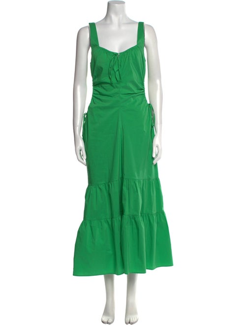 ASTR Square Neckline Long Dress