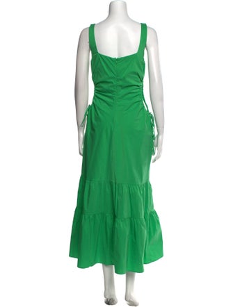 ASTR Square Neckline Long Dress