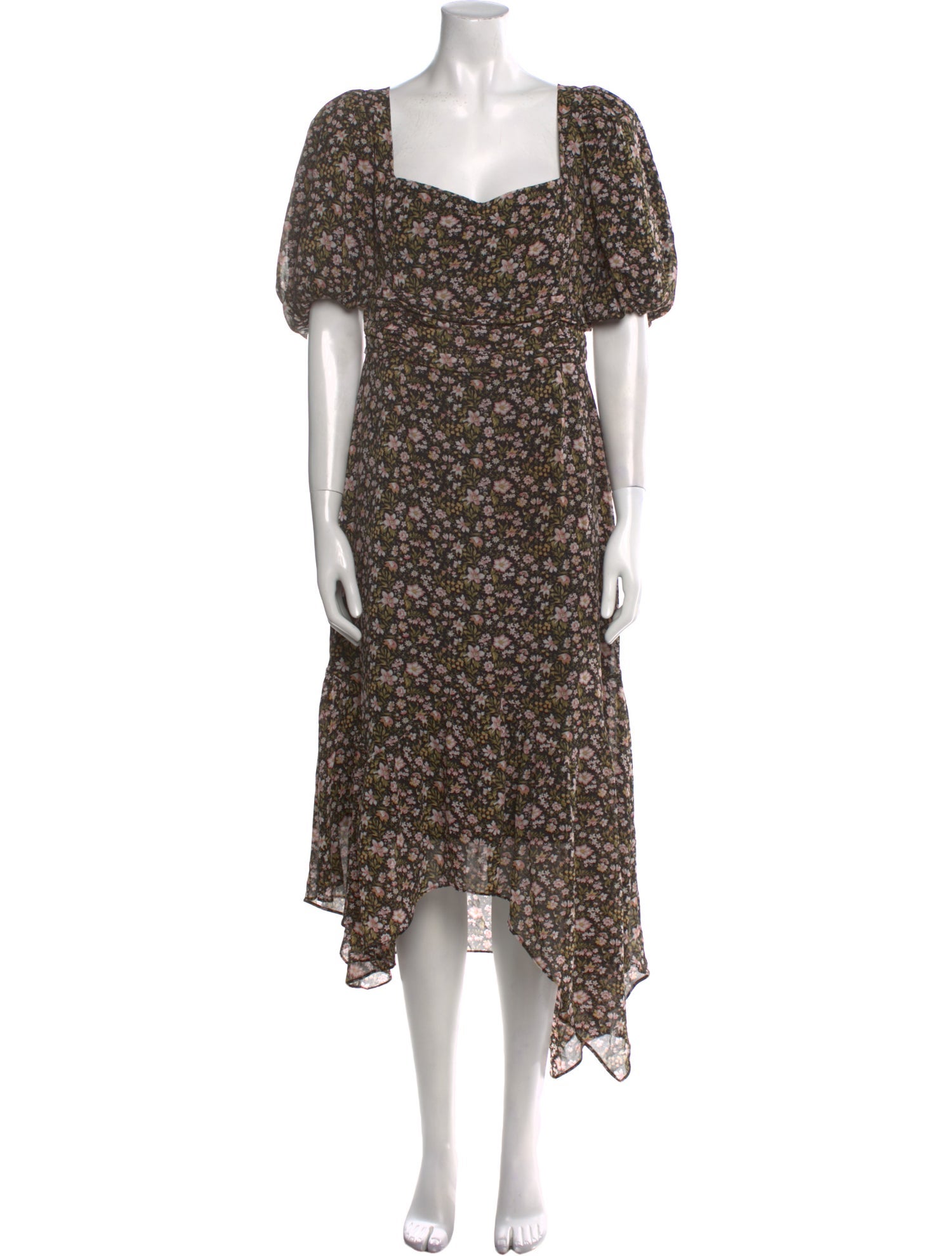 ASTR Floral Print Long Dress