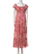 ASTR Floral Print Long Dress