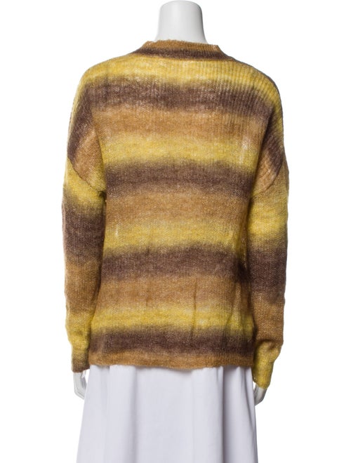 ASTR Striped V-Neck Sweater
