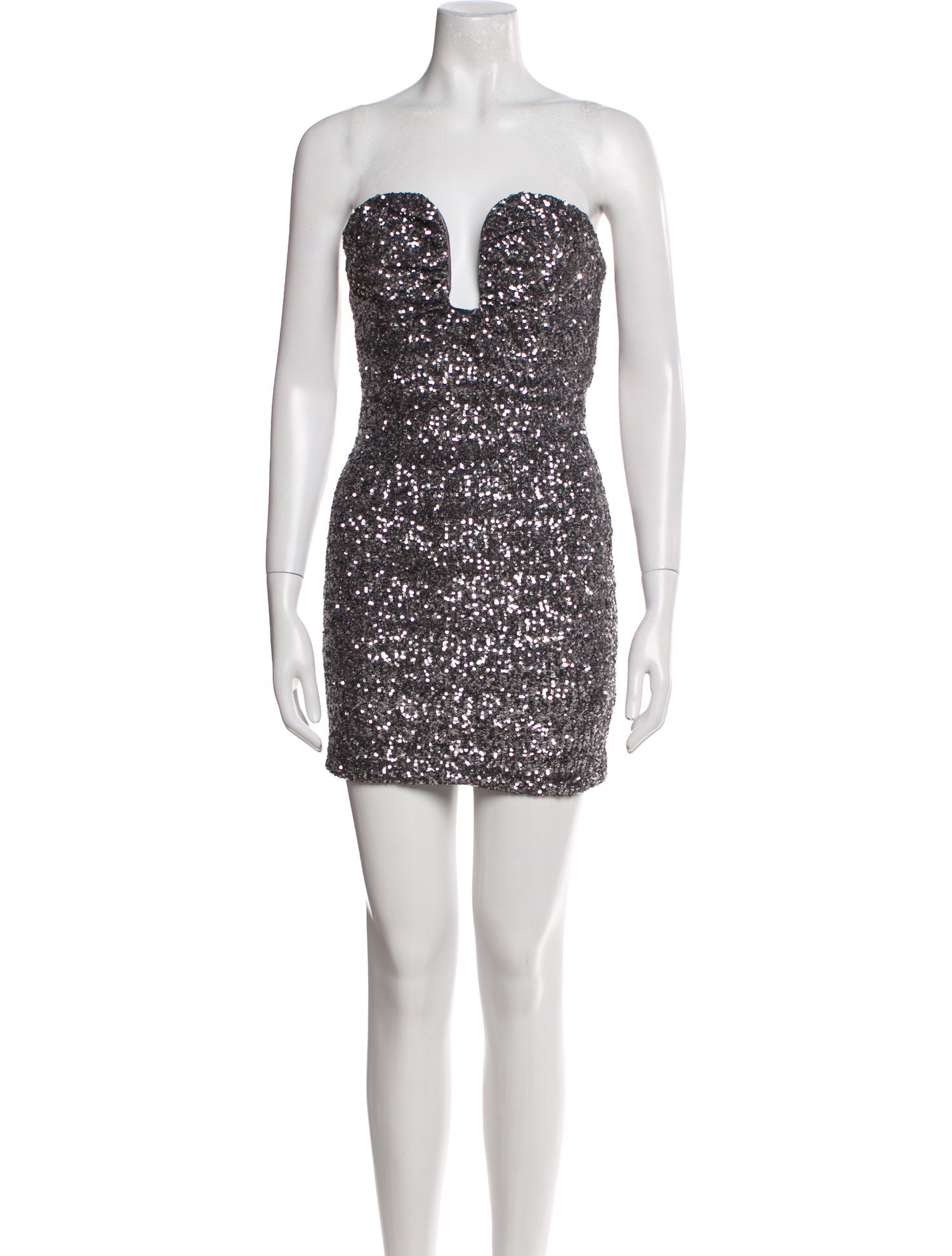ASTR Strapless Mini Dress