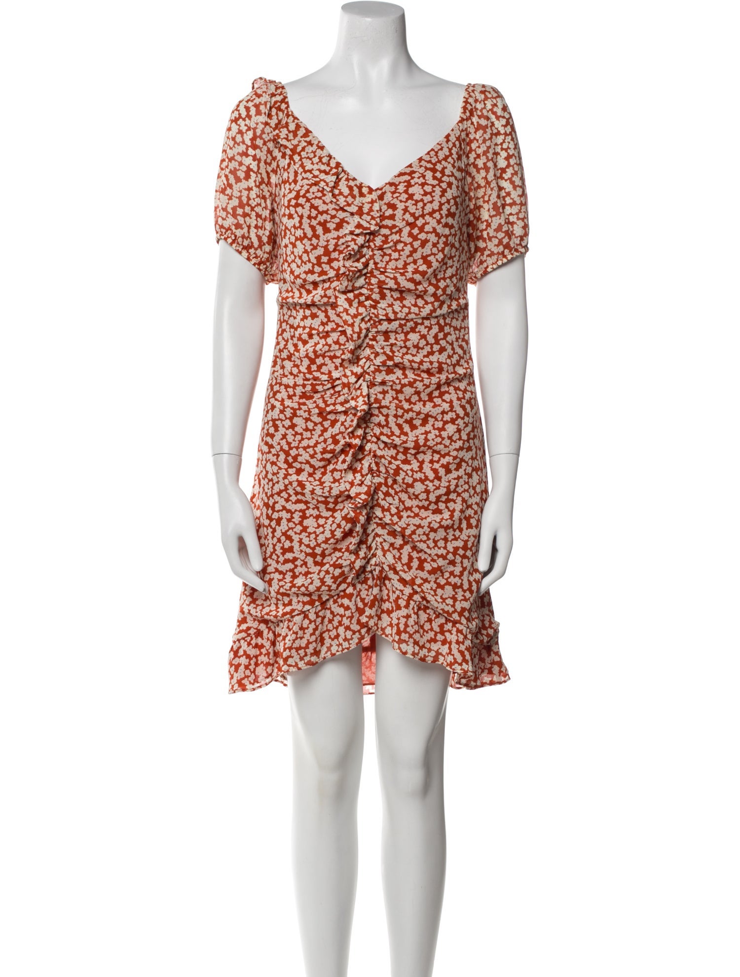 ASTR Printed Mini Dress