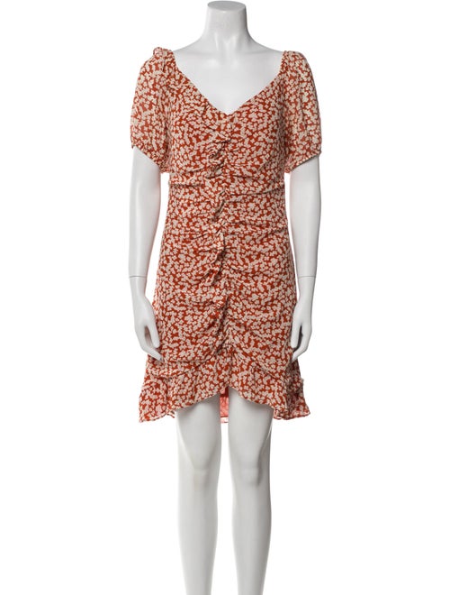 ASTR Printed Mini Dress