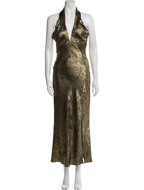 ASTR Halterneck Long Dress