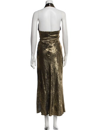 ASTR Halterneck Long Dress