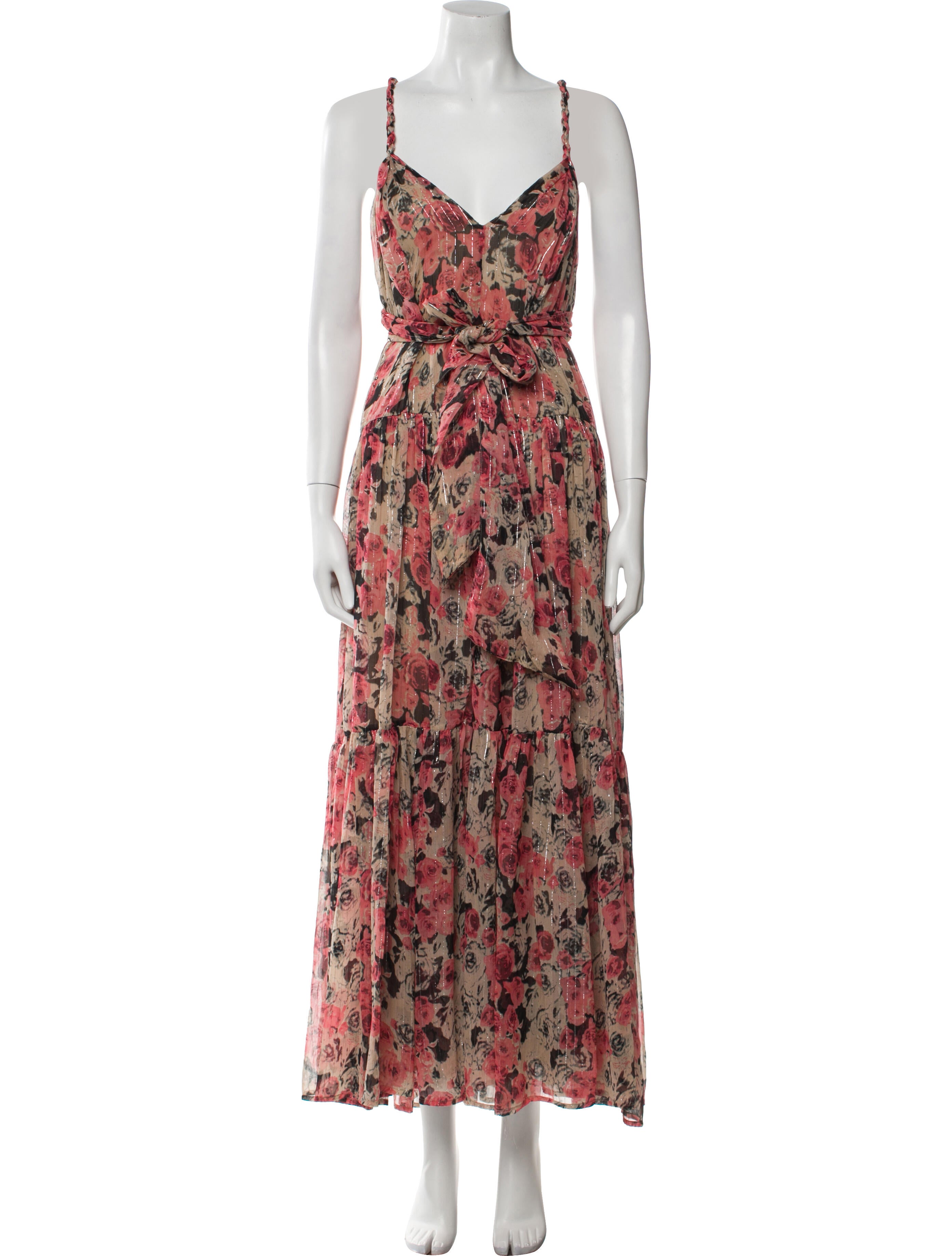 ASTR Floral Print Long Dress