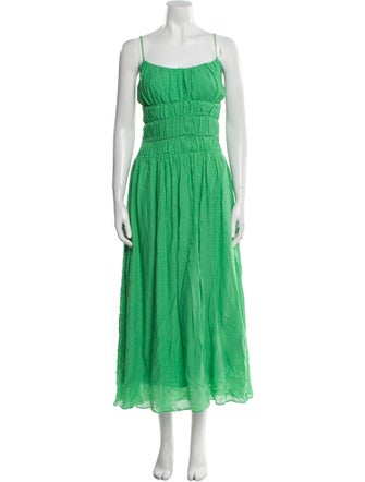 ASTR Square Neckline Long Dress