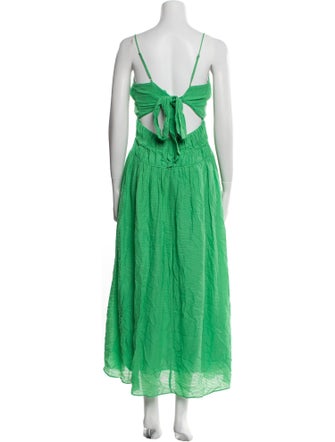 ASTR Square Neckline Long Dress