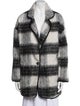 ASTR Plaid Print Coat
