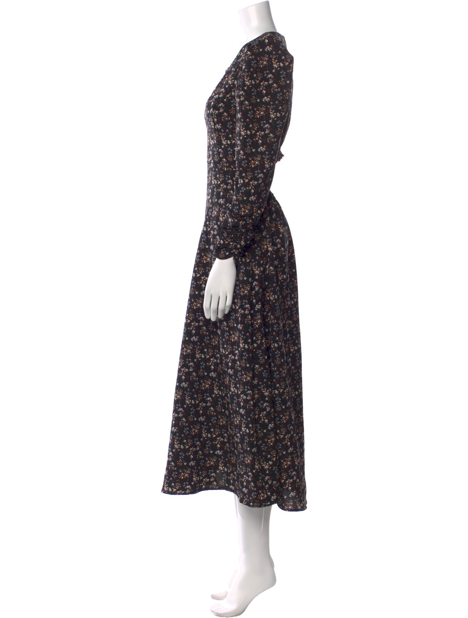 ASTR Floral Print Long Dress w/ Tags